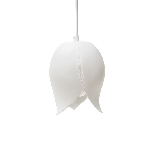 Tulip lamp H18cm,D14,5cm,biscuit porcelain